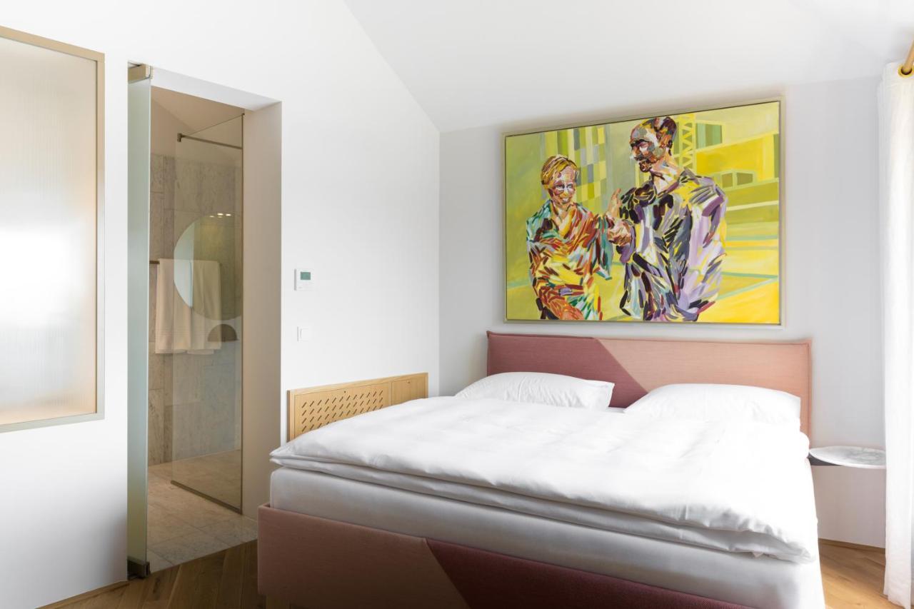 Kai 36 - Hotel Zwischen Fels Und Fluss Štýrský Hradec Exteriér fotografie A bedroom